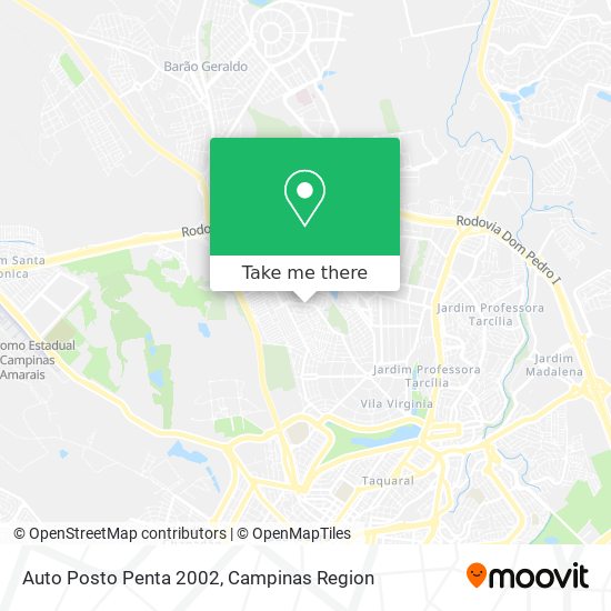 Mapa Auto Posto Penta 2002