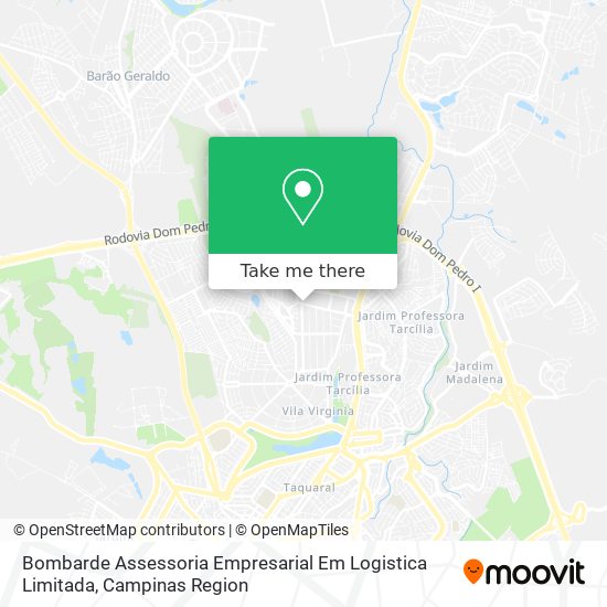 Bombarde Assessoria Empresarial Em Logistica Limitada map