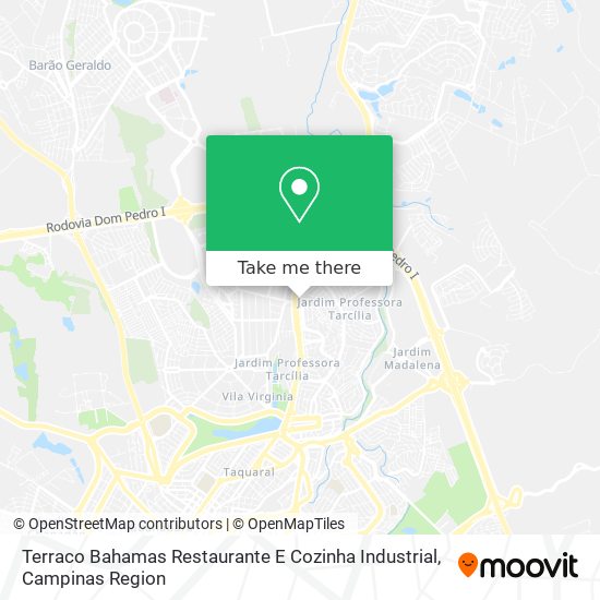 Terraco Bahamas Restaurante E Cozinha Industrial map