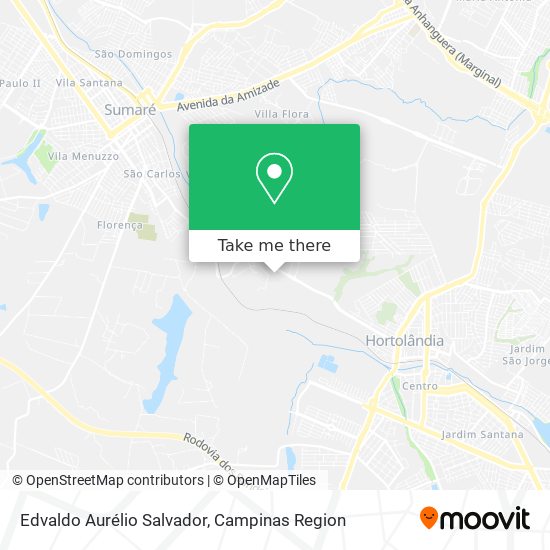 Edvaldo Aurélio Salvador map