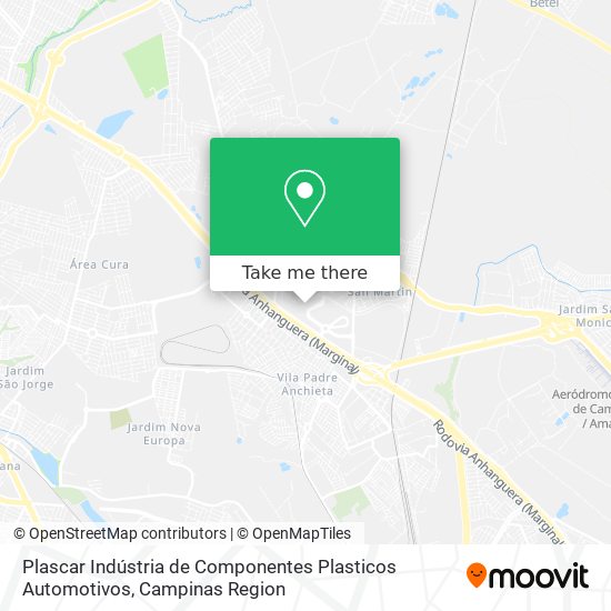 Plascar Indústria de Componentes Plasticos Automotivos map