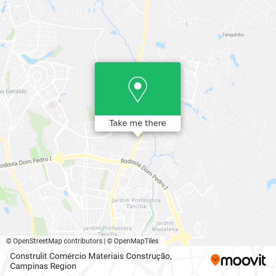 Mapa Construlit Comércio Materiais Construção