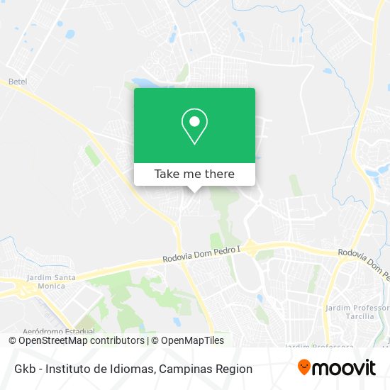 Gkb - Instituto de Idiomas map