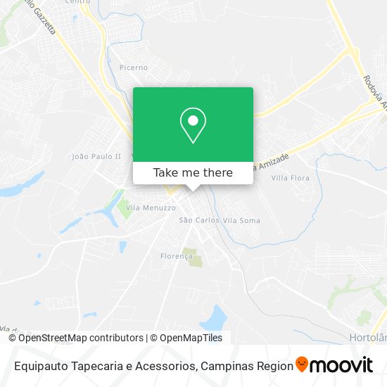 Equipauto Tapecaria e Acessorios map