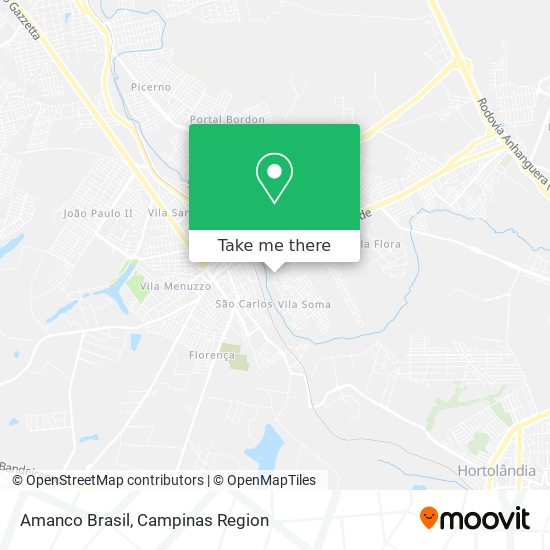 Amanco Brasil map