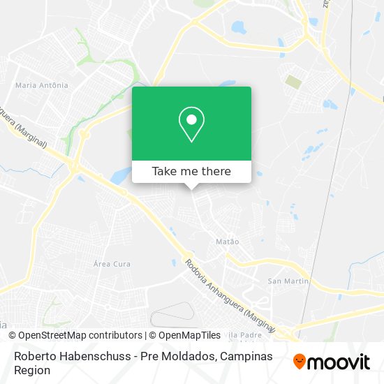 Roberto Habenschuss - Pre Moldados map