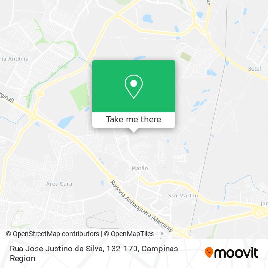 Rua Jose Justino da Silva, 132-170 map
