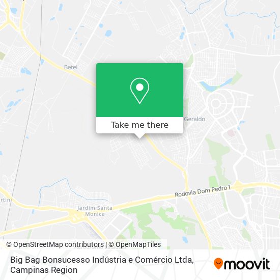 Big Bag Bonsucesso Indústria e Comércio Ltda map