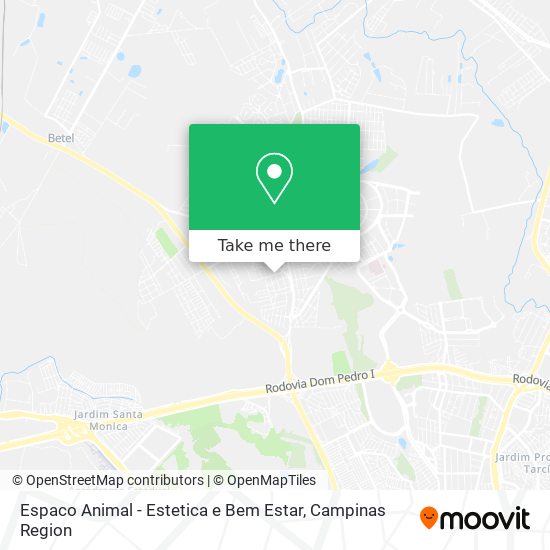 Espaco Animal - Estetica e Bem Estar map