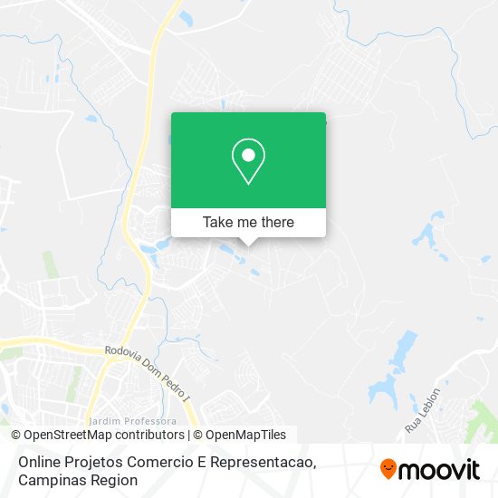 Online Projetos Comercio E Representacao map
