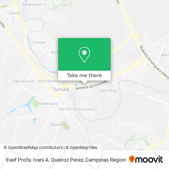 Eeef Profa. Ivani A. Queiroz Perez map