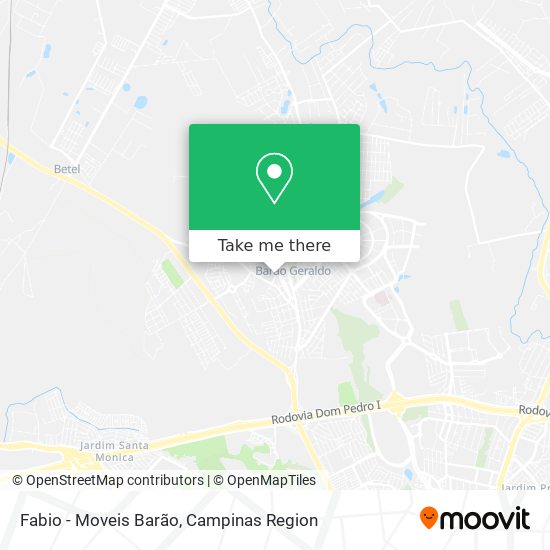 Fabio - Moveis Barão map