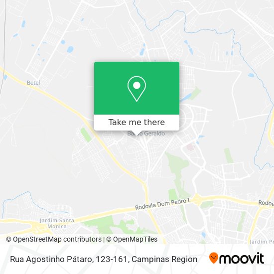 Rua Agostinho Pátaro, 123-161 map