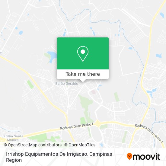 Irrishop Equipamentos De Irrigacao map