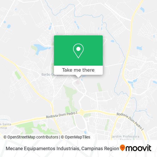Mecane Equipamentos Industriais map