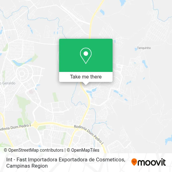 Int - Fast Importadora Exportadora de Cosmeticos map