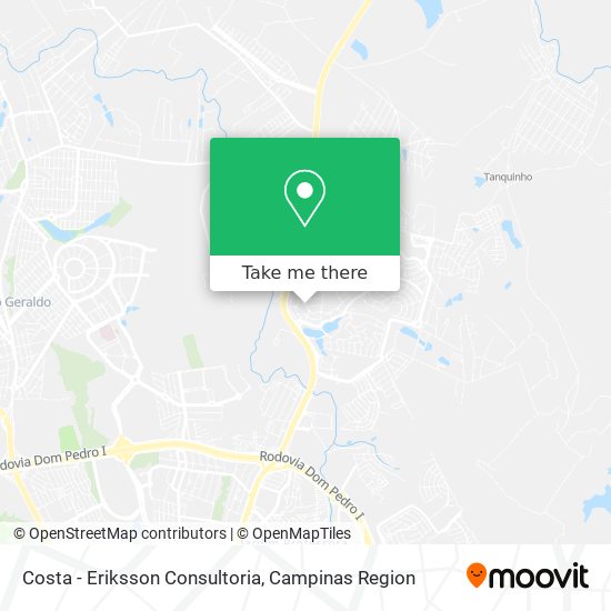 Costa - Eriksson Consultoria map