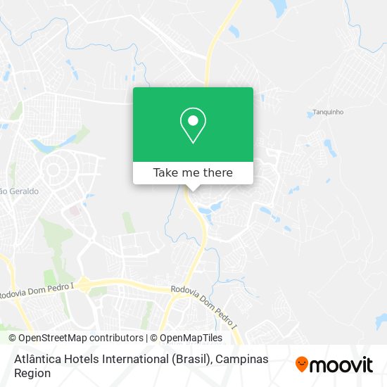 Atlântica Hotels International (Brasil) map