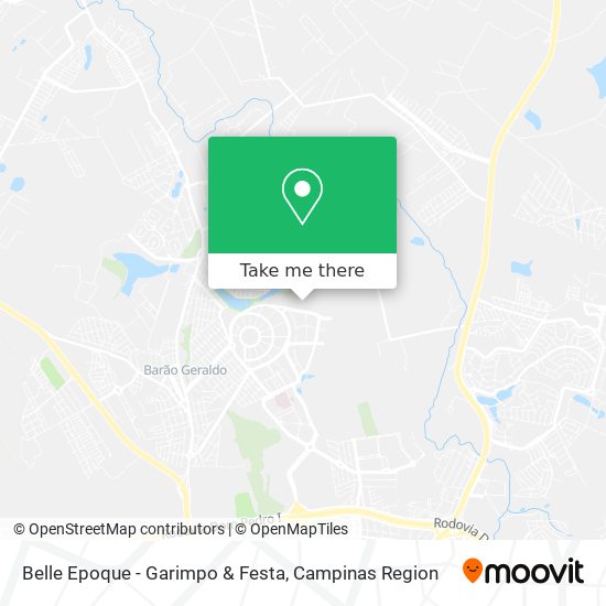 Belle Epoque - Garimpo & Festa map