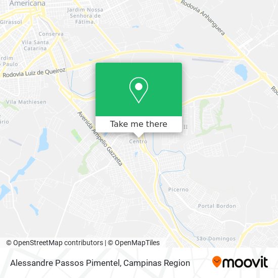 Alessandre Passos Pimentel map