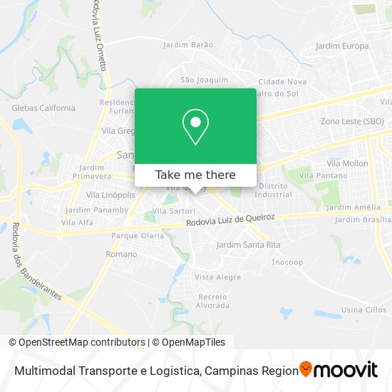 Multimodal Transporte e Logistica map