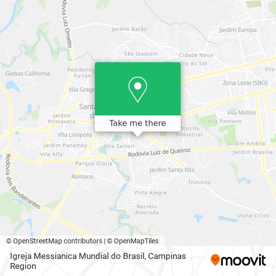 Igreja Messianica Mundial do Brasil map