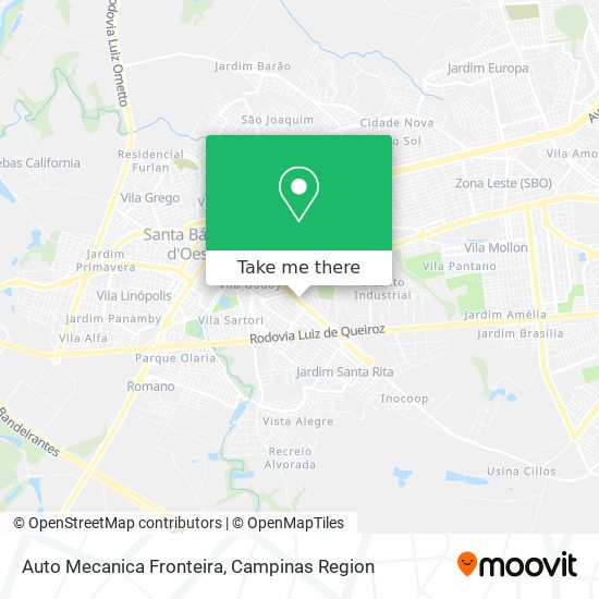 Auto Mecanica Fronteira map