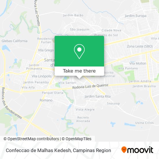 Confeccao de Malhas Kedesh map
