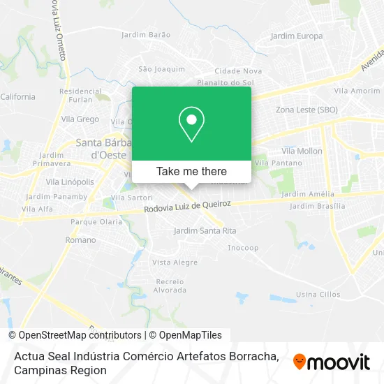 Actua Seal Indústria Comércio Artefatos Borracha map