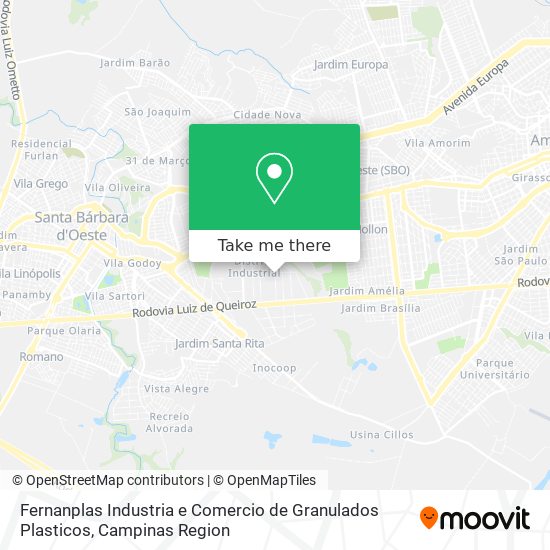 Fernanplas Industria e Comercio de Granulados Plasticos map