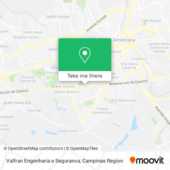 Valfran Engenharia e Seguranca map