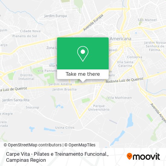 Carpe Vita - Pilates e Treinamento Funcional. map
