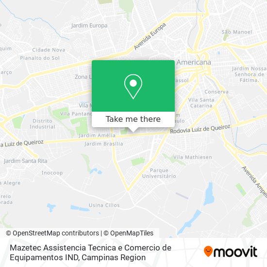Mazetec Assistencia Tecnica e Comercio de Equipamentos IND map