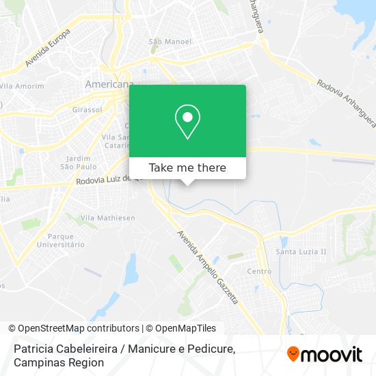 Patricia Cabeleireira / Manicure e Pedicure map