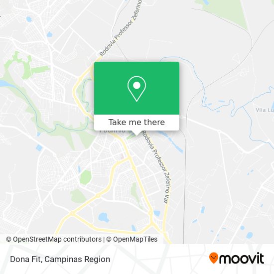 Dona Fit map