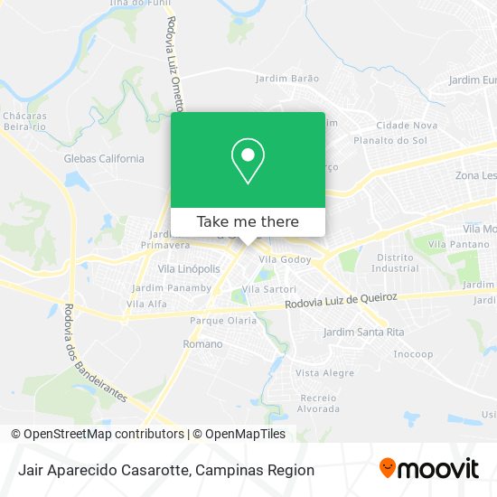 Jair Aparecido Casarotte map