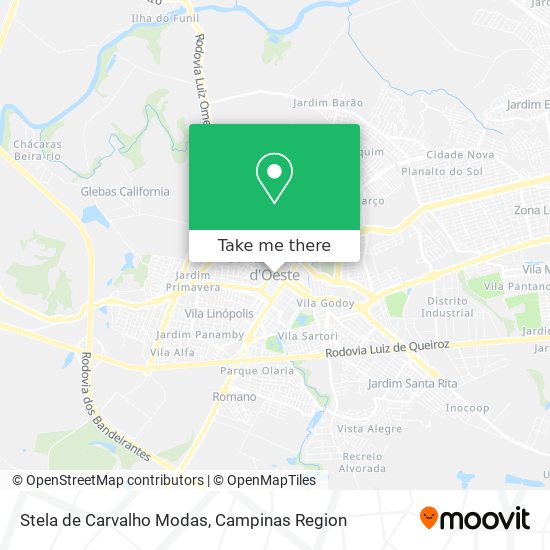 Stela de Carvalho Modas map