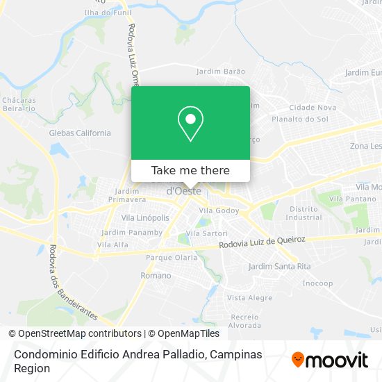 Condominio Edificio Andrea Palladio map