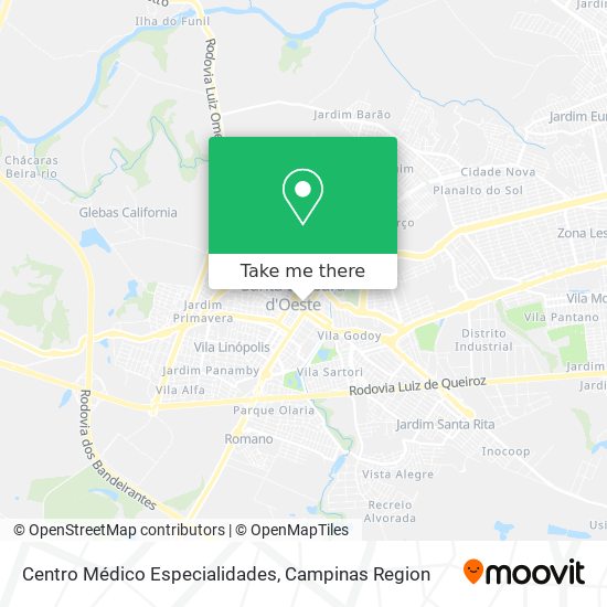 Centro Médico Especialidades map