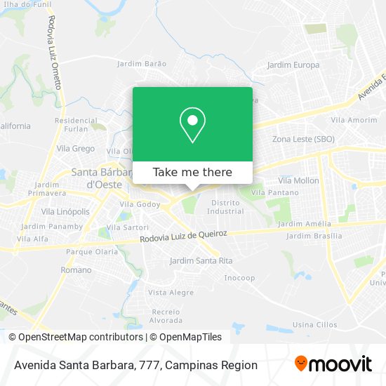 Avenida Santa Barbara, 777 map