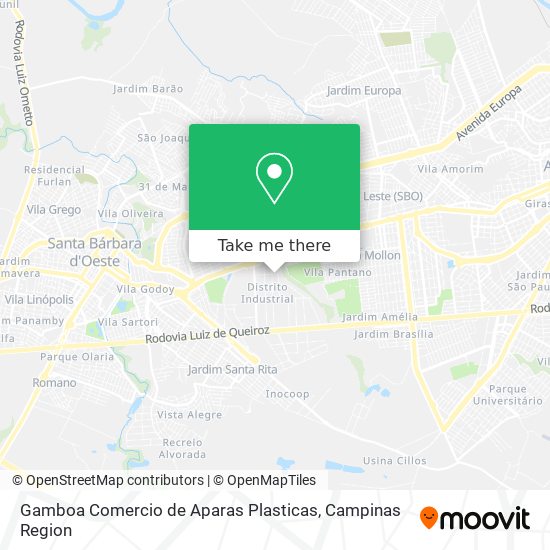 Gamboa Comercio de Aparas Plasticas map