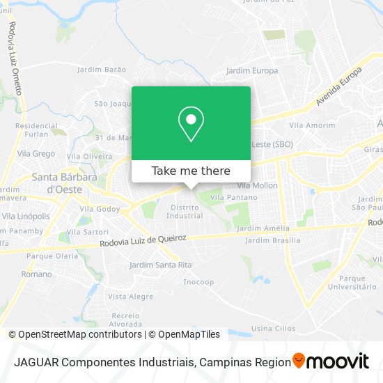 JAGUAR Componentes Industriais map