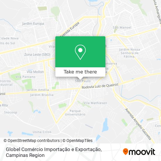 Globel Comércio Importação e Exportação map