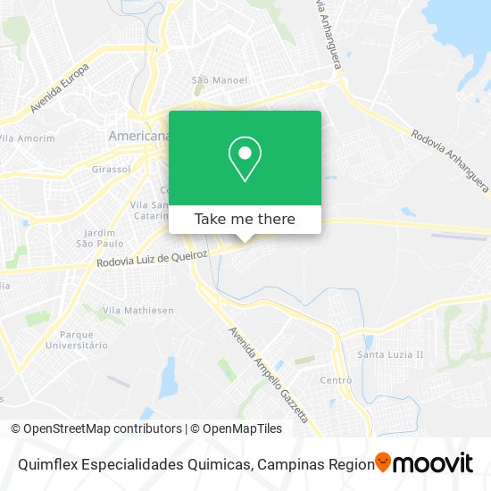 Quimflex Especialidades Quimicas map