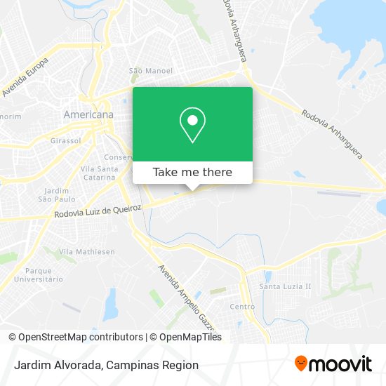 Mapa Jardim Alvorada