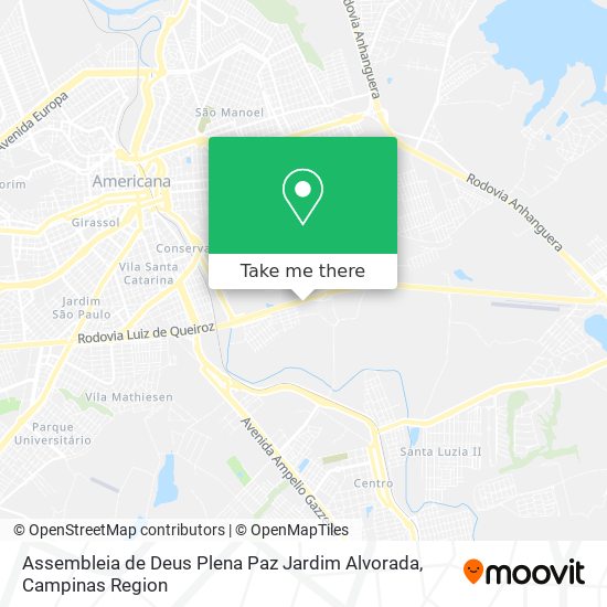 Assembleia de Deus Plena Paz Jardim Alvorada map