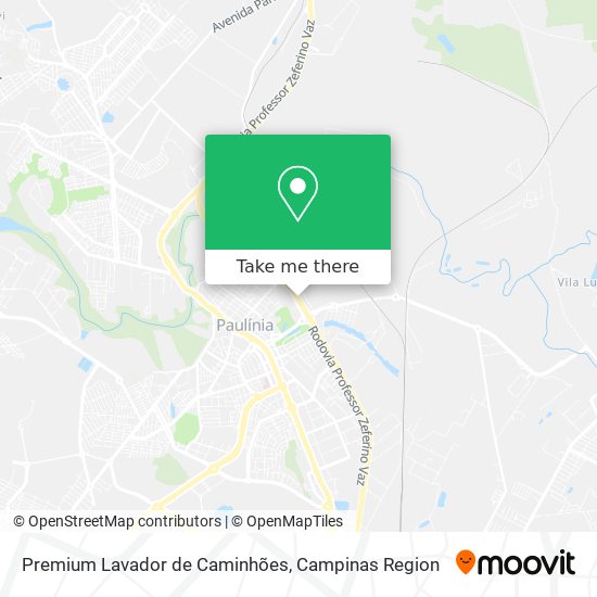 Premium Lavador de Caminhões map