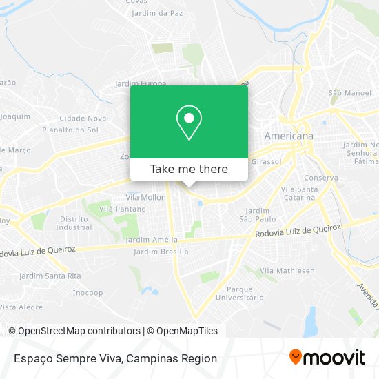 Espaço Sempre Viva map
