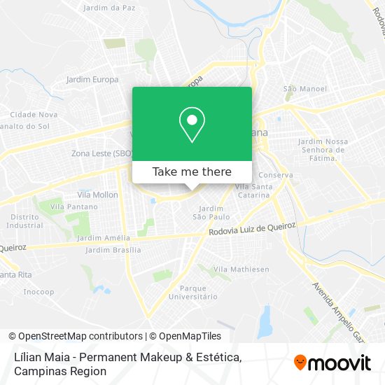 Lílian Maia - Permanent Makeup & Estética map