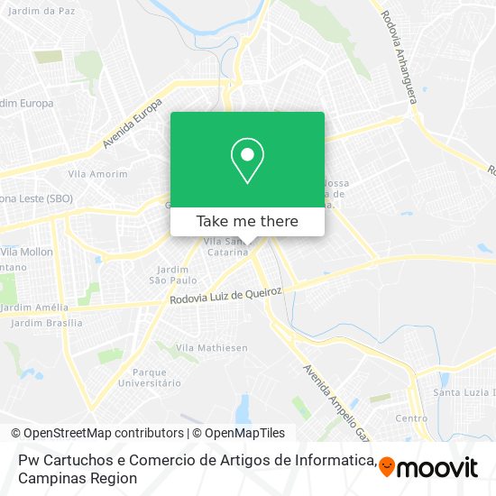 Pw Cartuchos e Comercio de Artigos de Informatica map